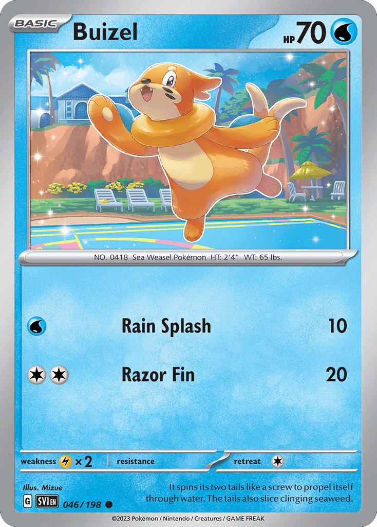 Buizel [Reverse Holo]
