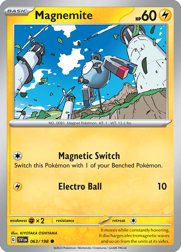 Magnemite [Reverse Holo]