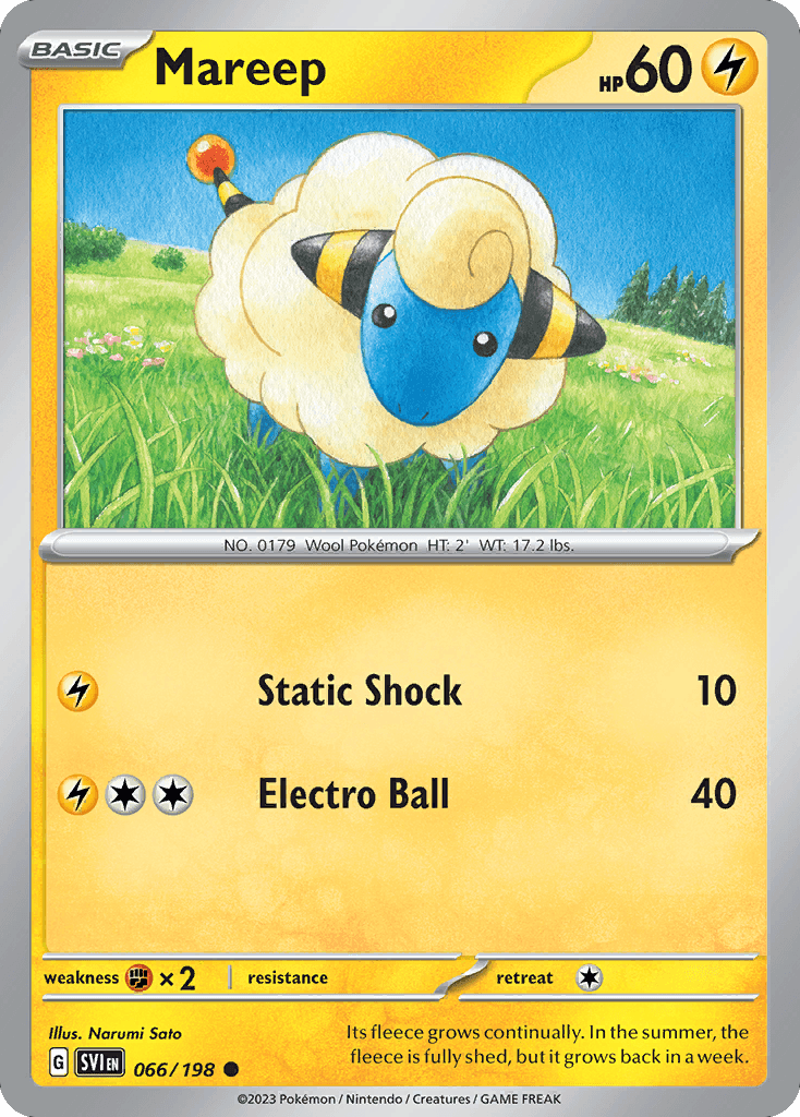 Mareep [Reverse Holo]