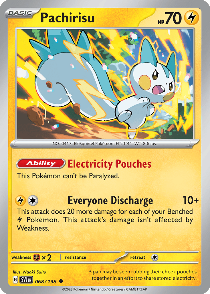Pachirisu [Reverse Holo]