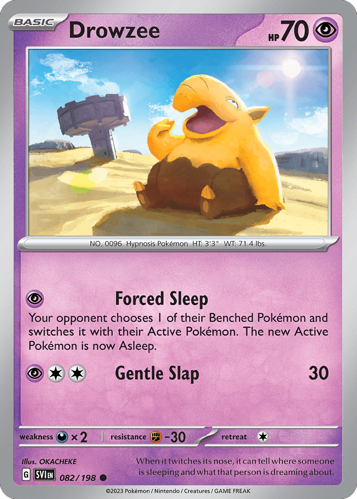 Drowzee [Reverse Holo]