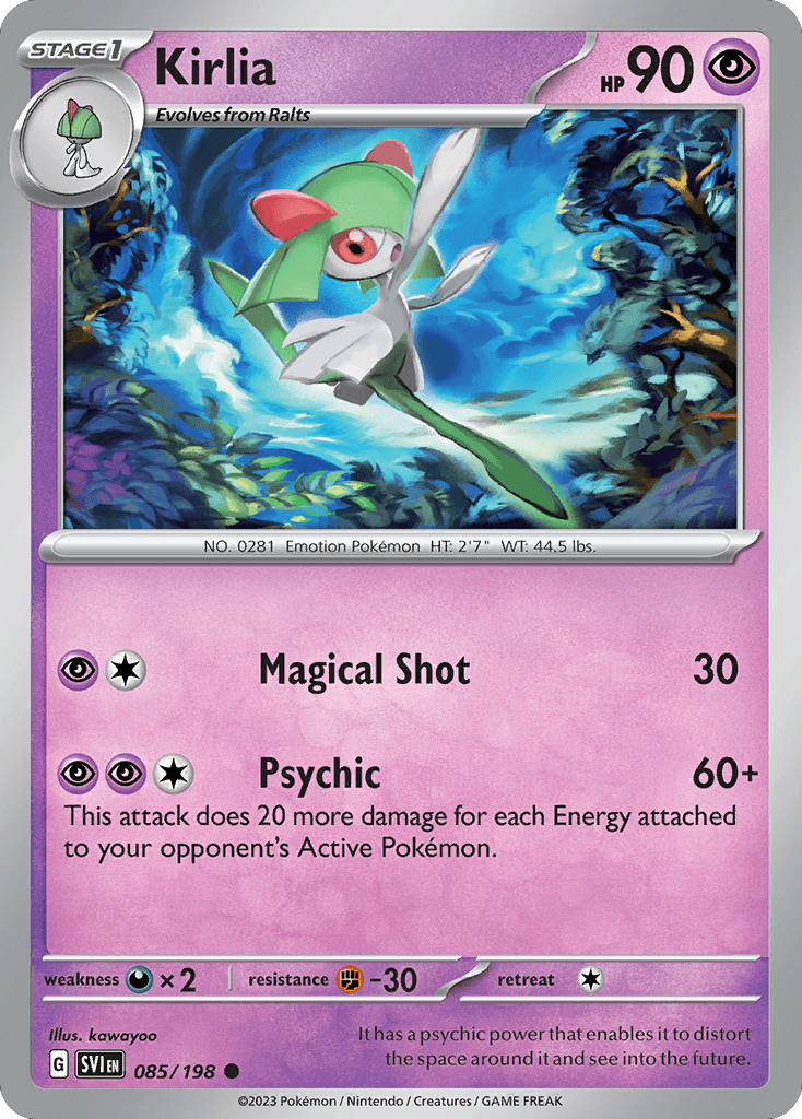 Kirlia [Reverse Holo]