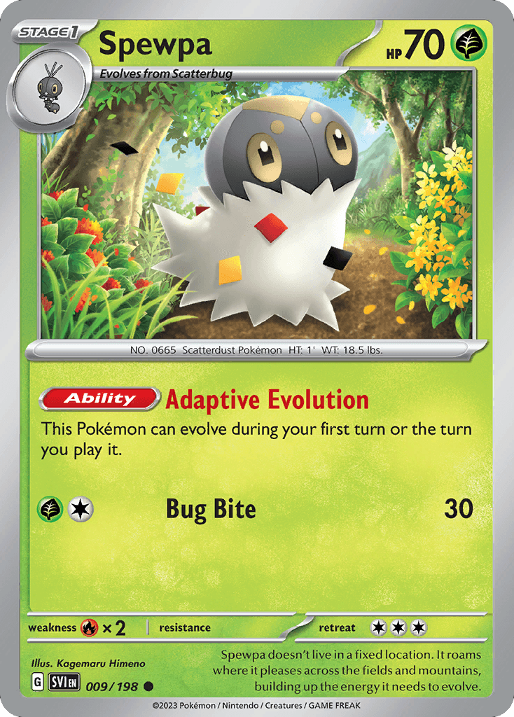 Spewpa [Reverse Holo]