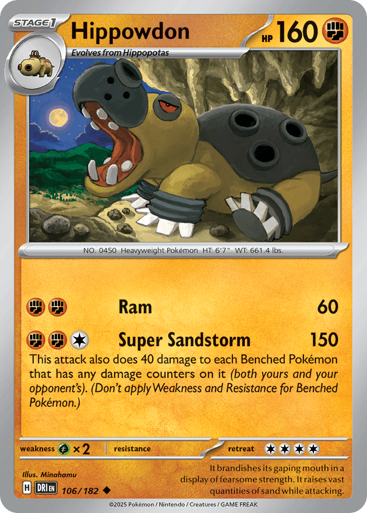 Hippowdon [Reverse Holo]