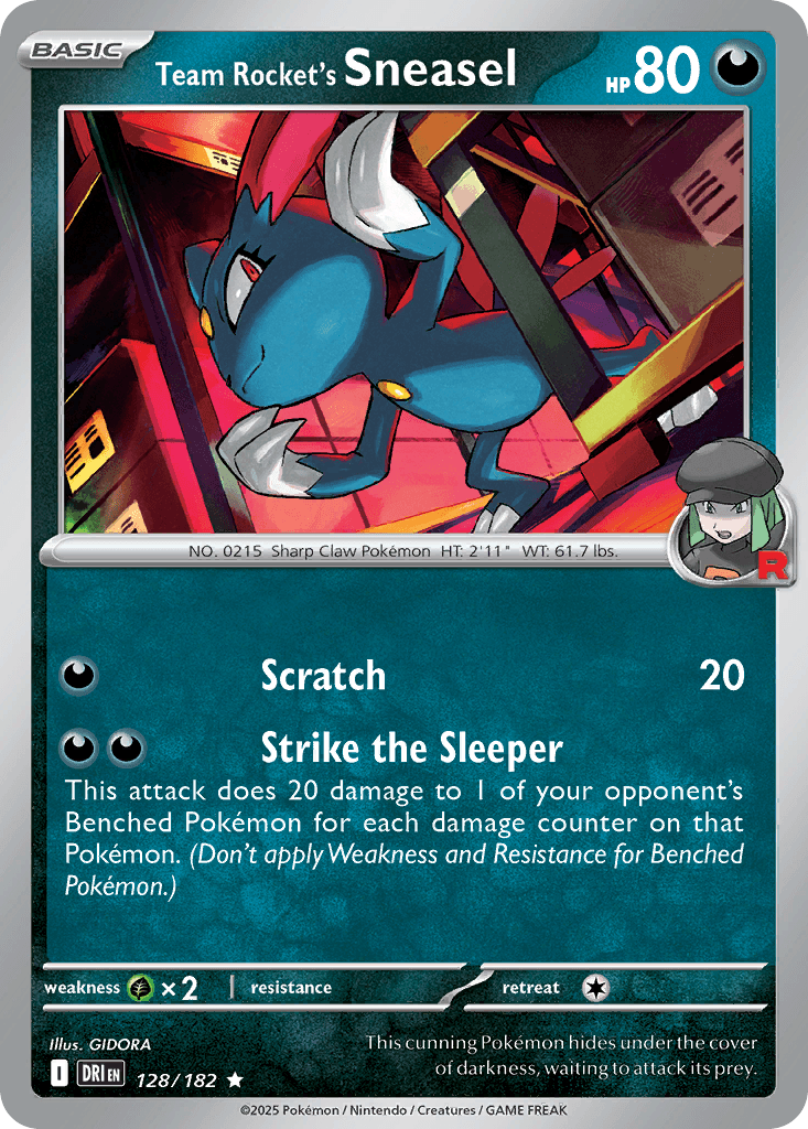 Team Rocket's Sneasel [Reverse Holo]