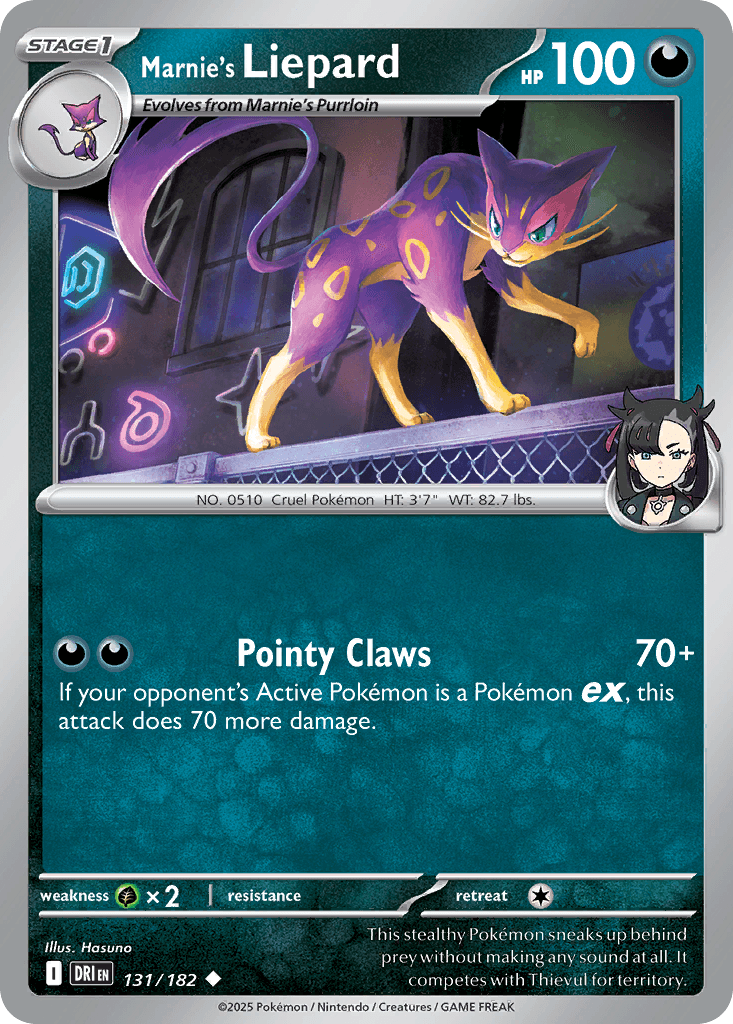 Marnie's Liepard [Reverse Holo]