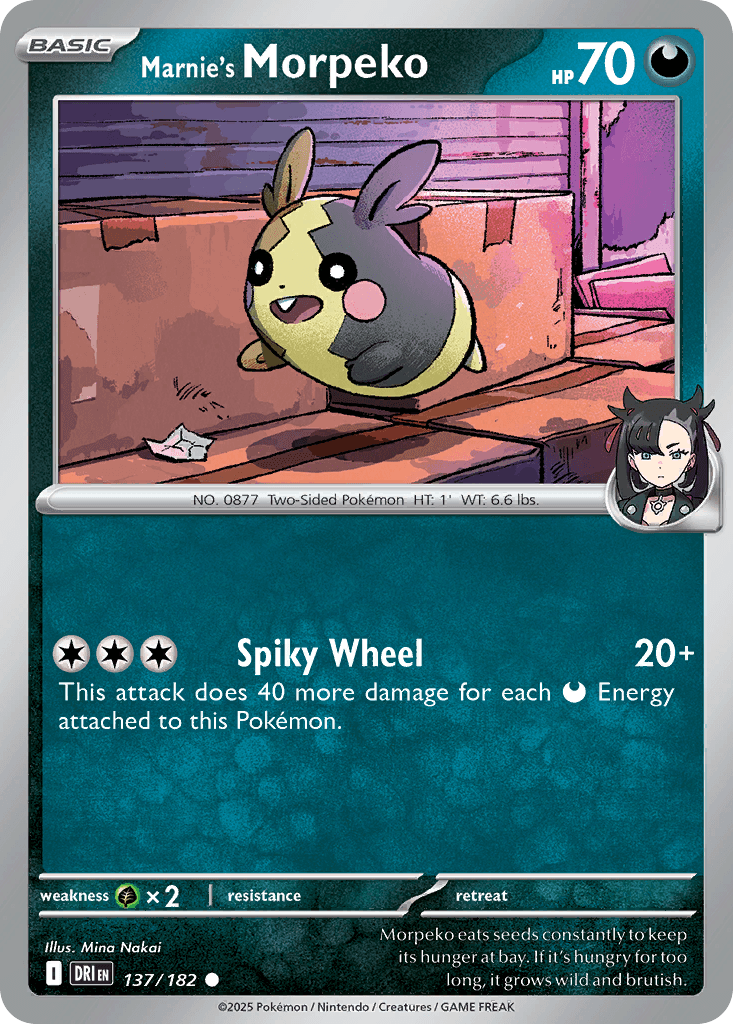 Marnie's Morpeko [Reverse Holo]