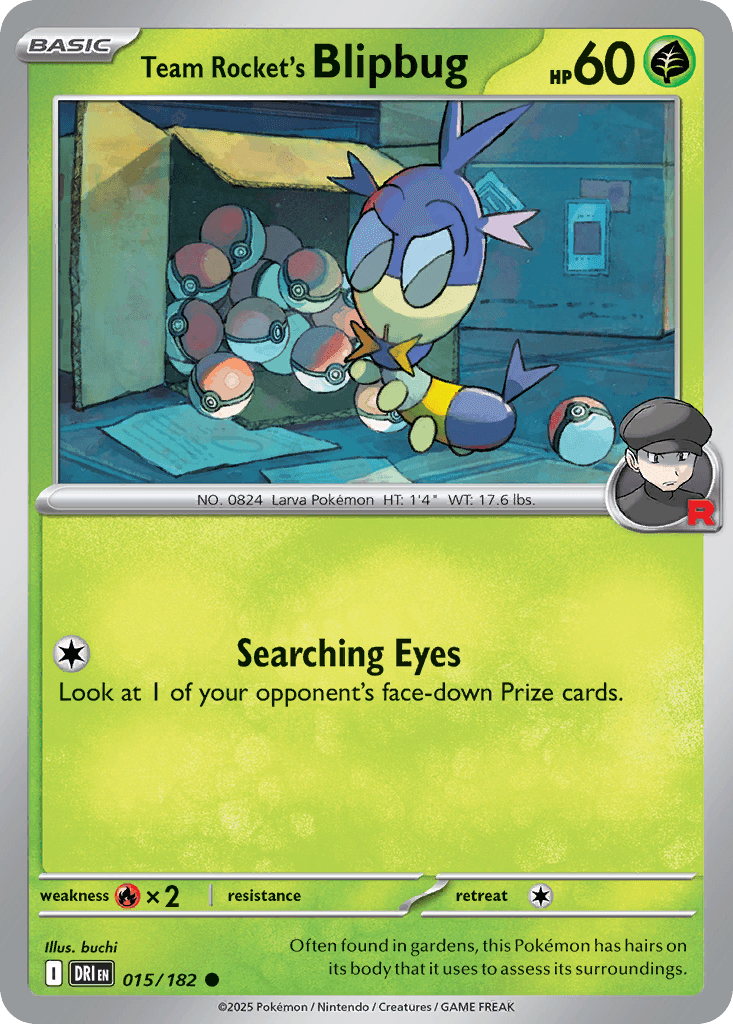 Team Rocket's Blipbug [Reverse Holo]