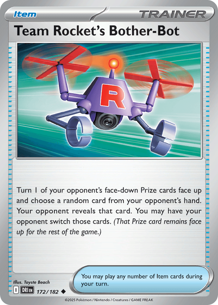 Team Rocket's Bother-Bot [Reverse Holo]