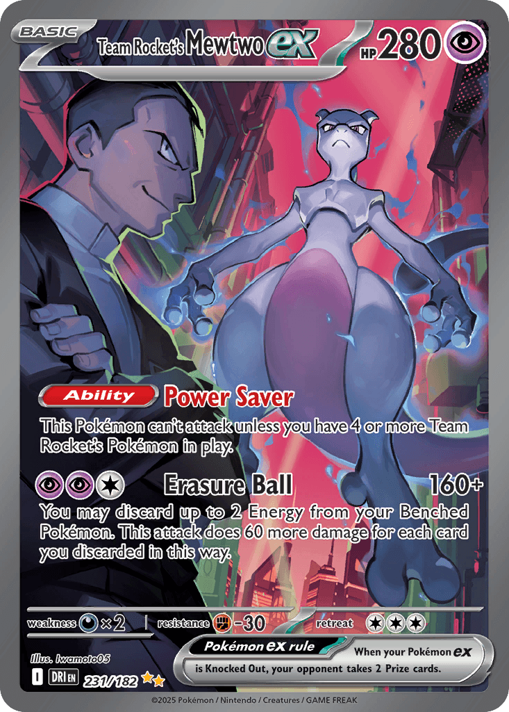 Team Rocket's Mewtwo ex