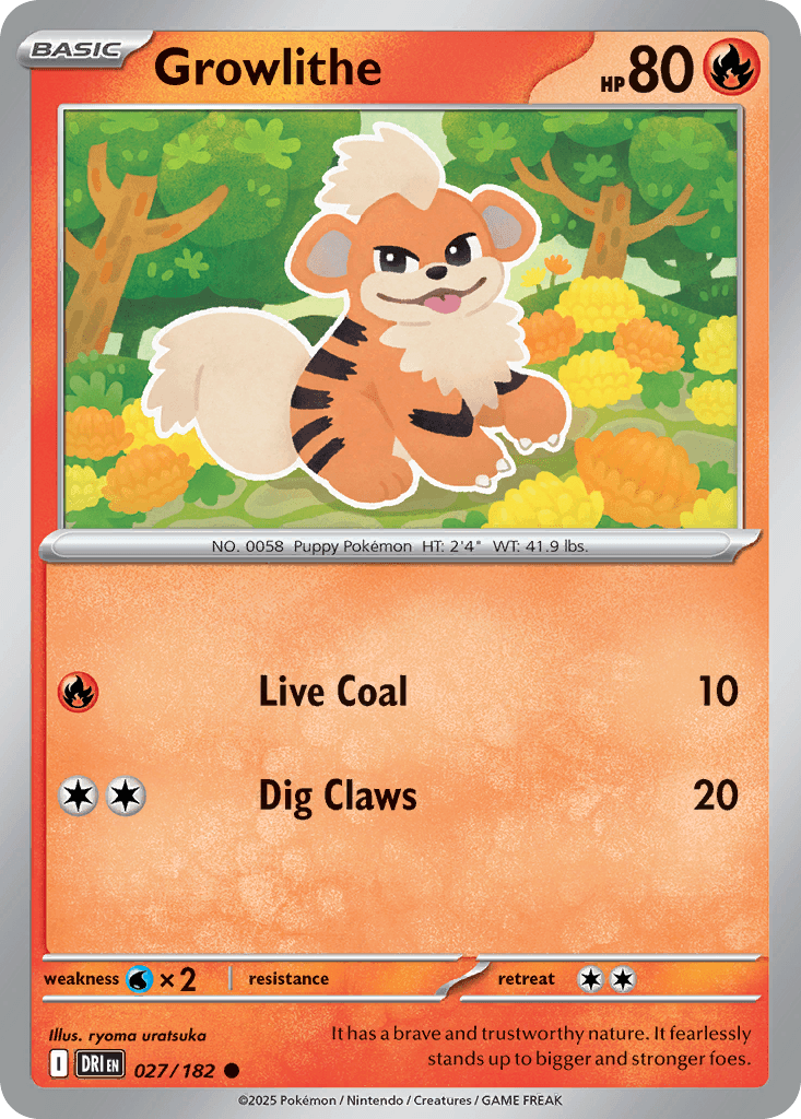 Growlithe [Reverse Holo]