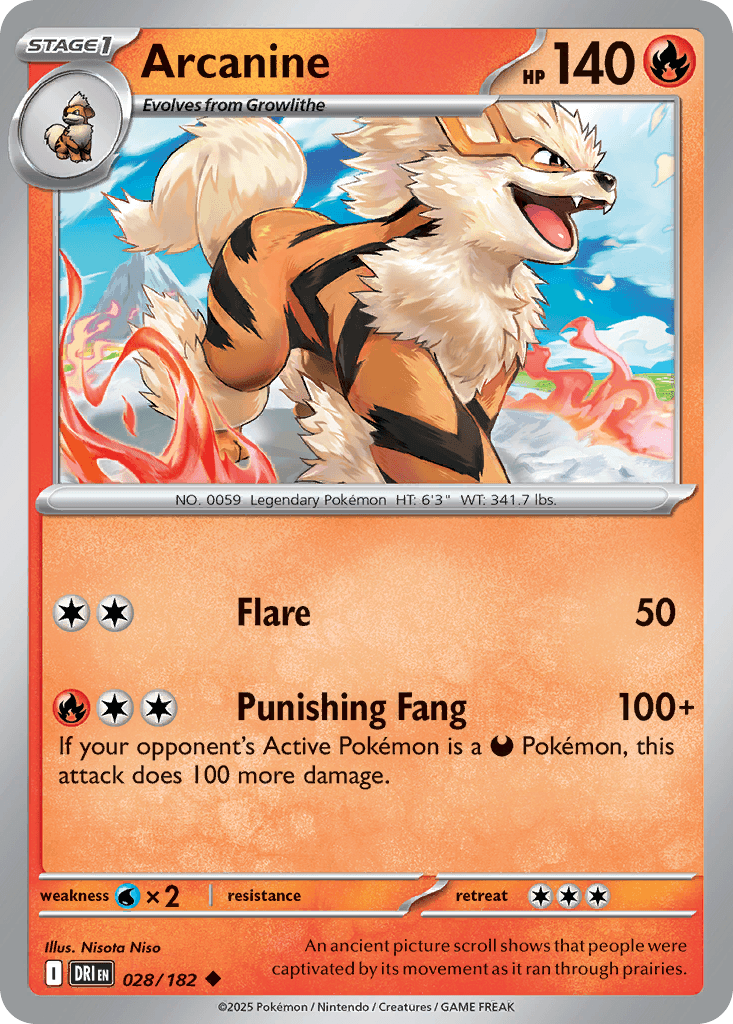 Arcanine [Reverse Holo]