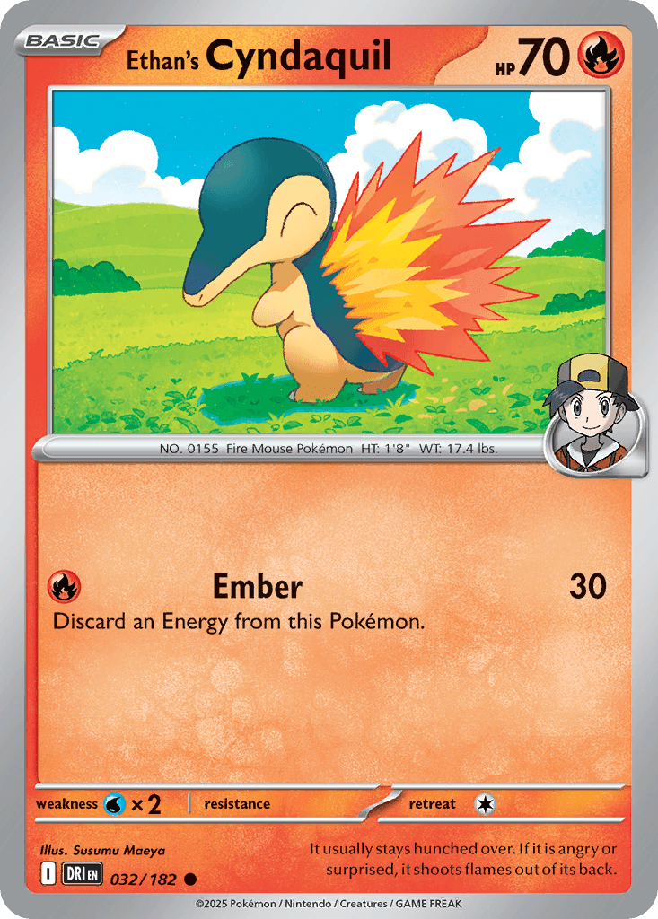 Ethan's Cyndaquil [Reverse Holo]