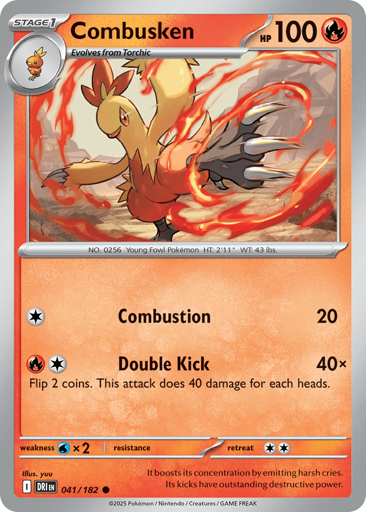 Combusken [Reverse Holo]