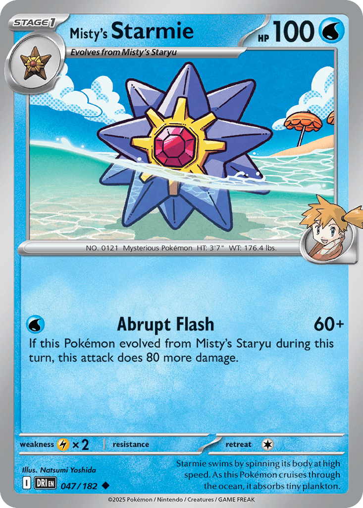 Misty's Starmie [Reverse Holo]