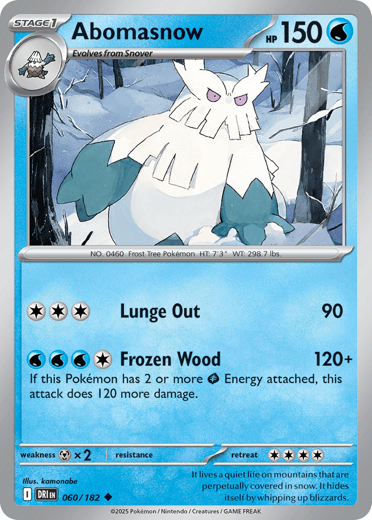 Abomasnow [Reverse Holo]