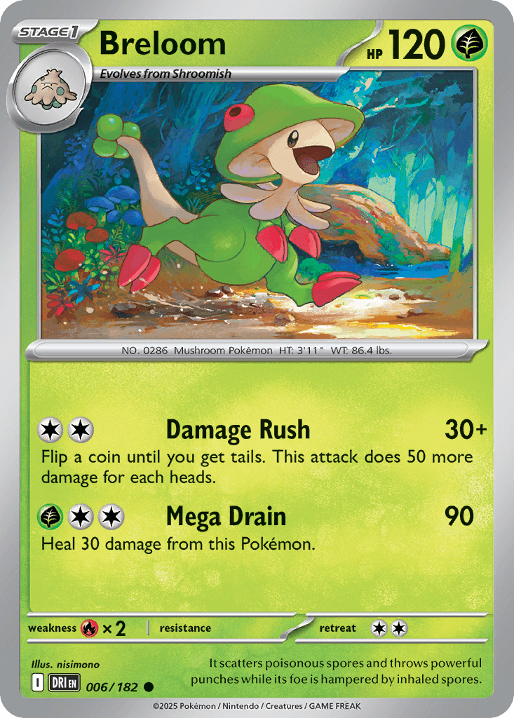 Breloom [Reverse Holo]