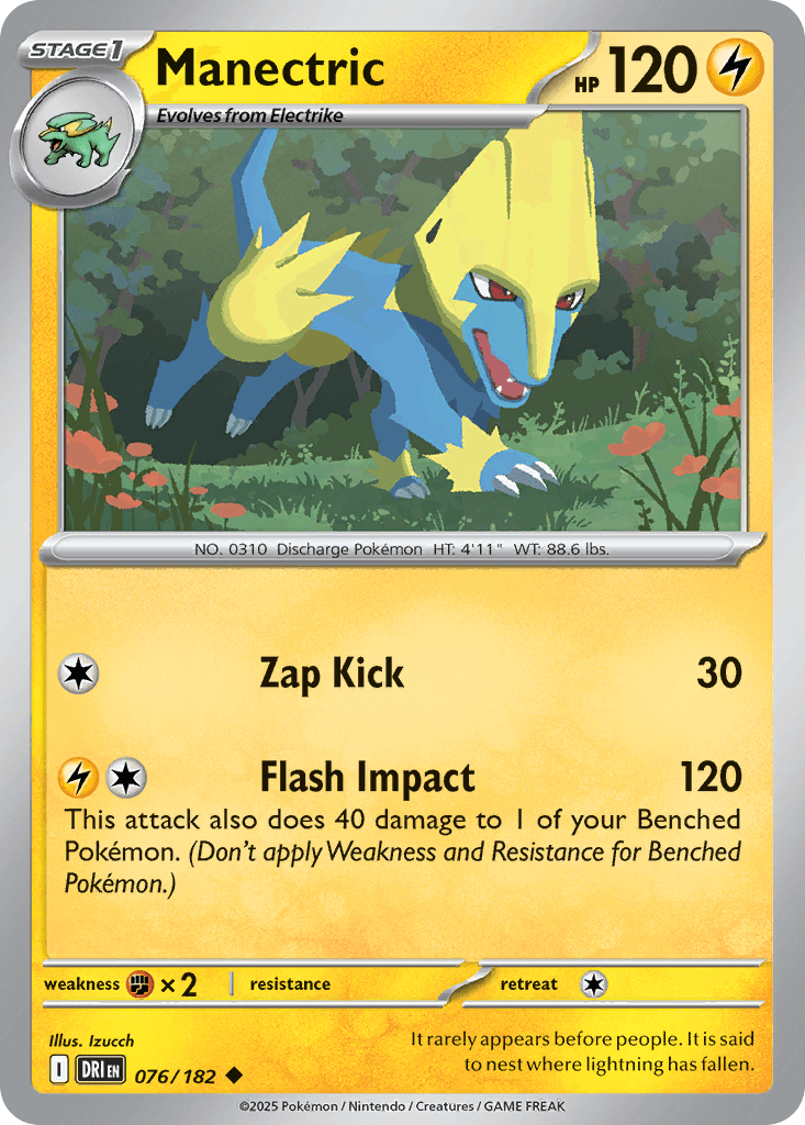 Manectric [Reverse Holo]