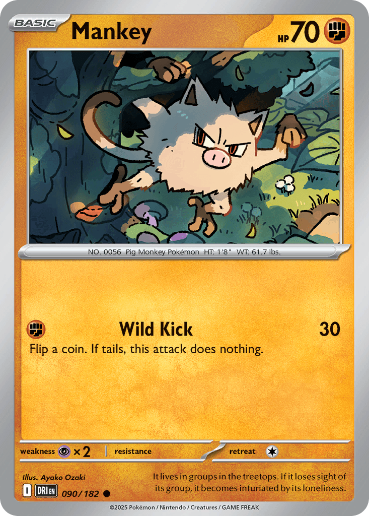 Mankey [Reverse Holo]
