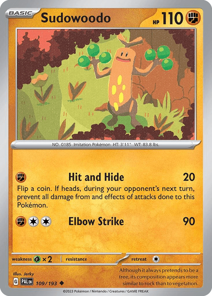 Sudowoodo [Reverse Holo]