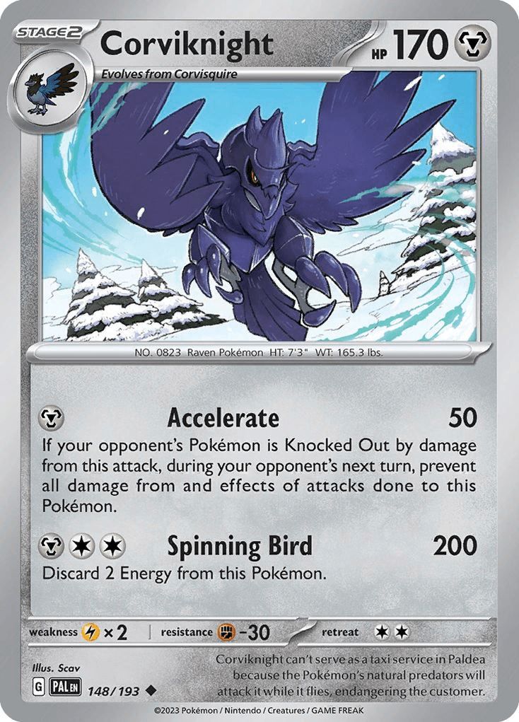Corviknight [Reverse Holo]