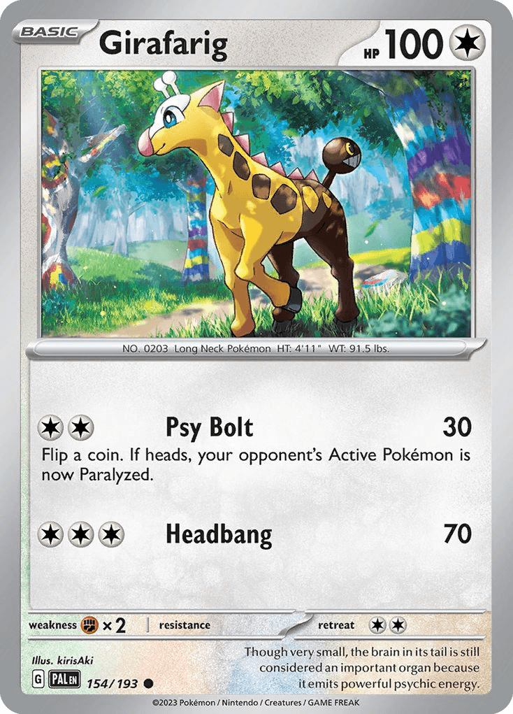 Girafarig [Reverse Holo]