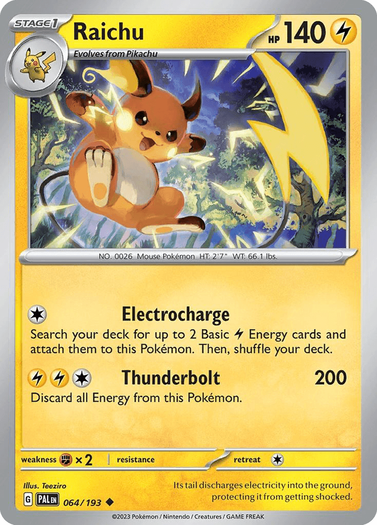 Raichu [Reverse Holo]