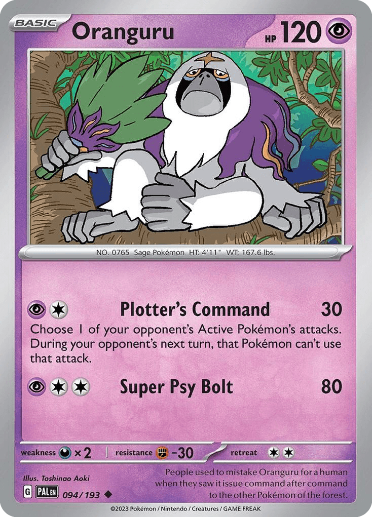 Oranguru [Reverse Holo]