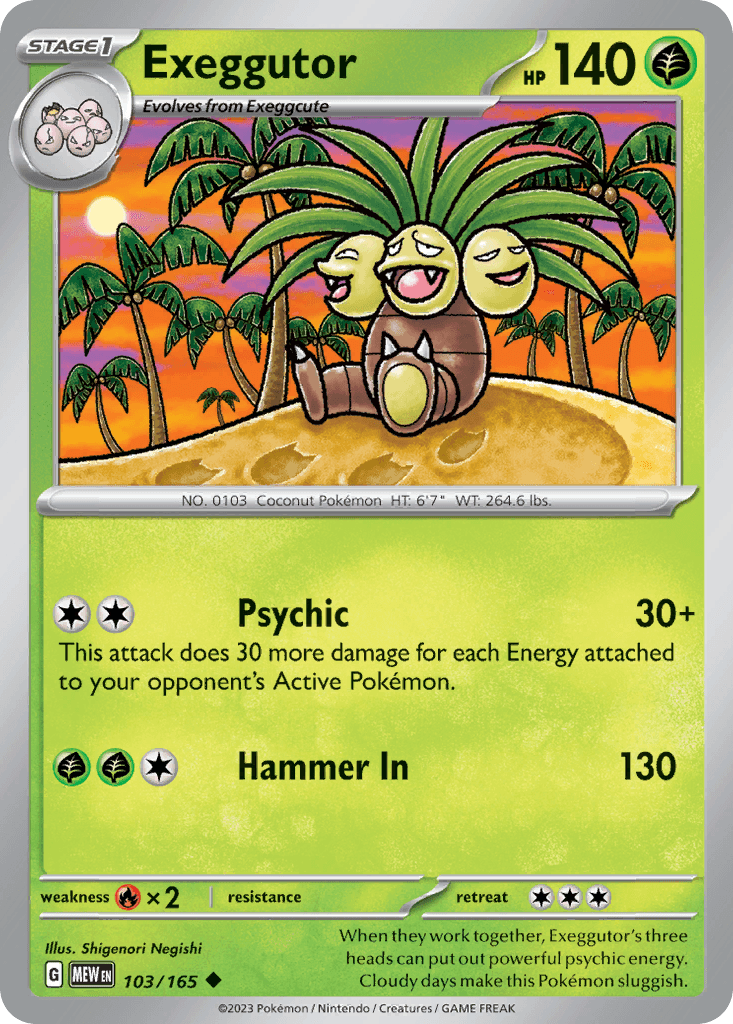 Exeggutor [Reverse Holo]
