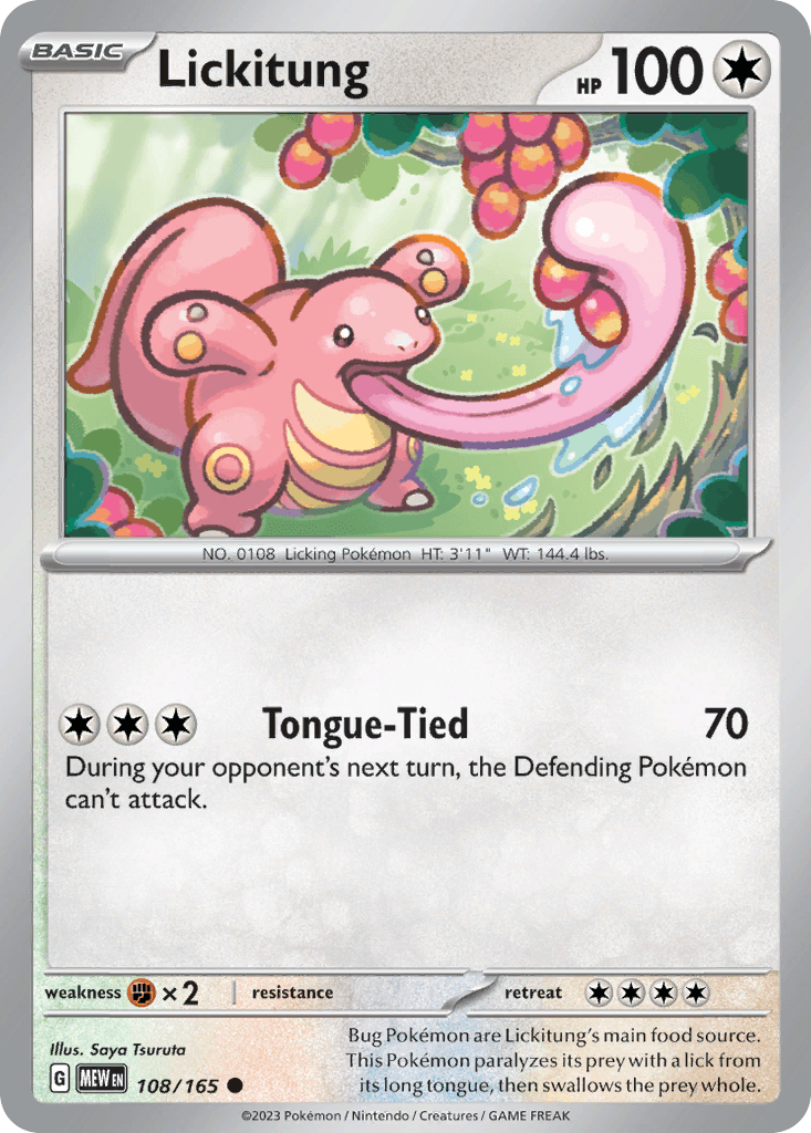 Lickitung [Reverse Holo]