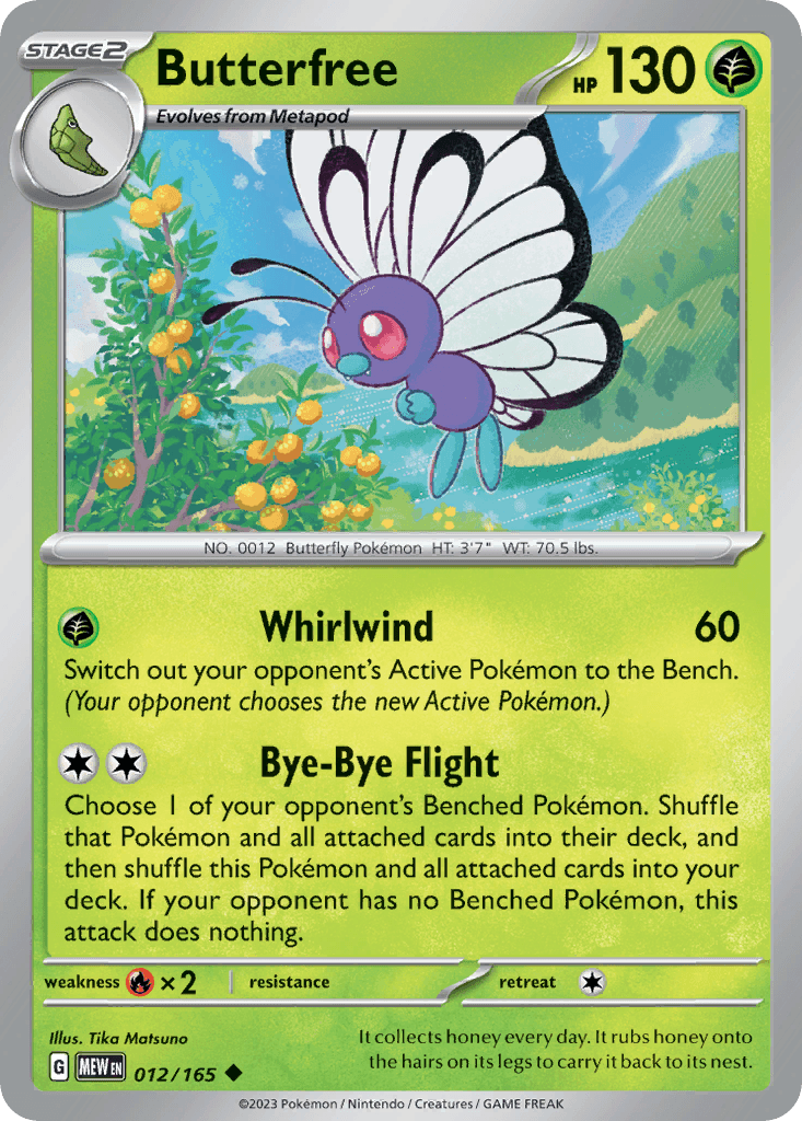 Butterfree [Reverse Holo]