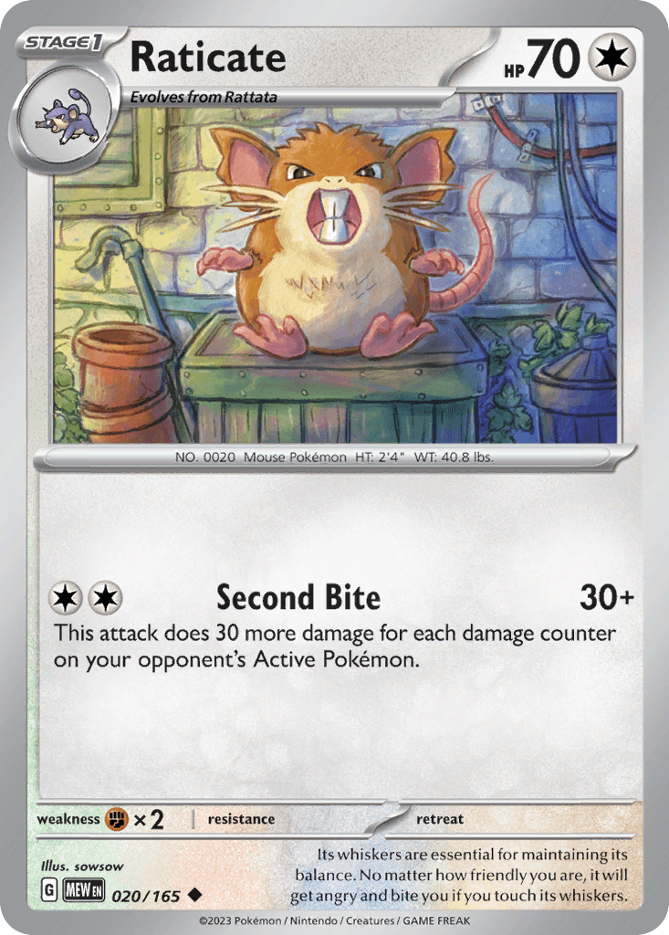 Raticate [Reverse Holo]