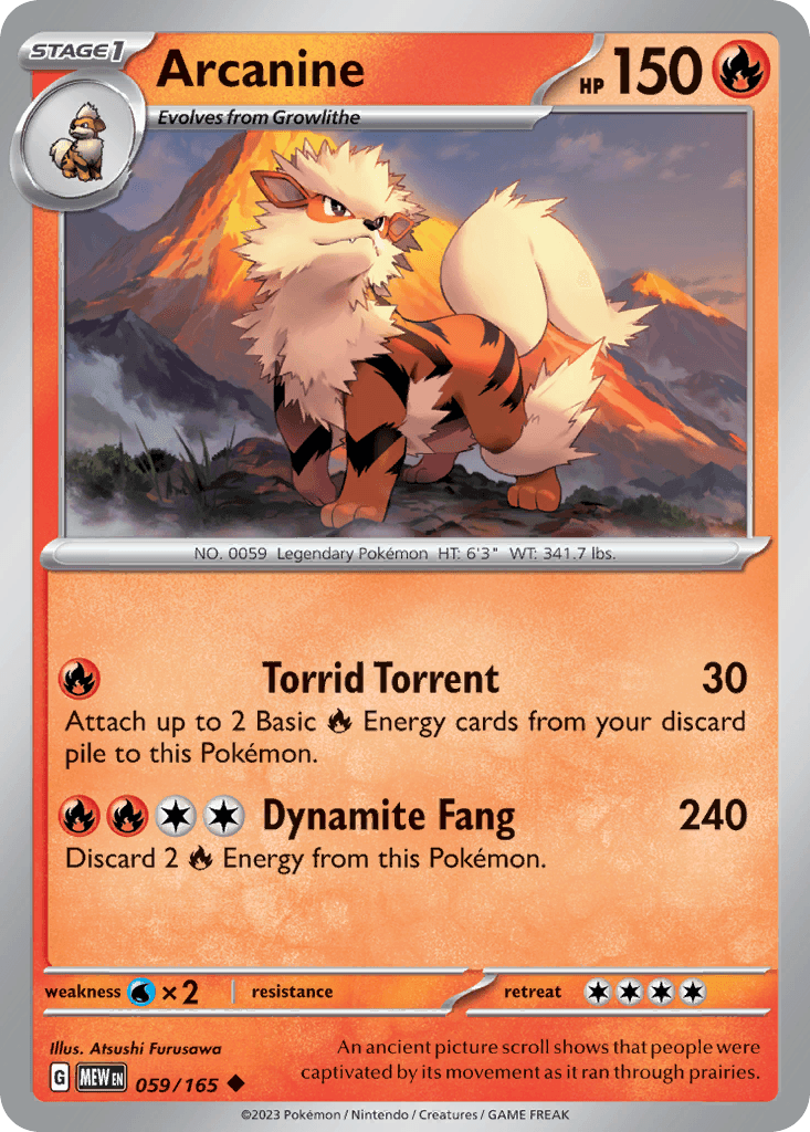 Arcanine [Reverse Holo]