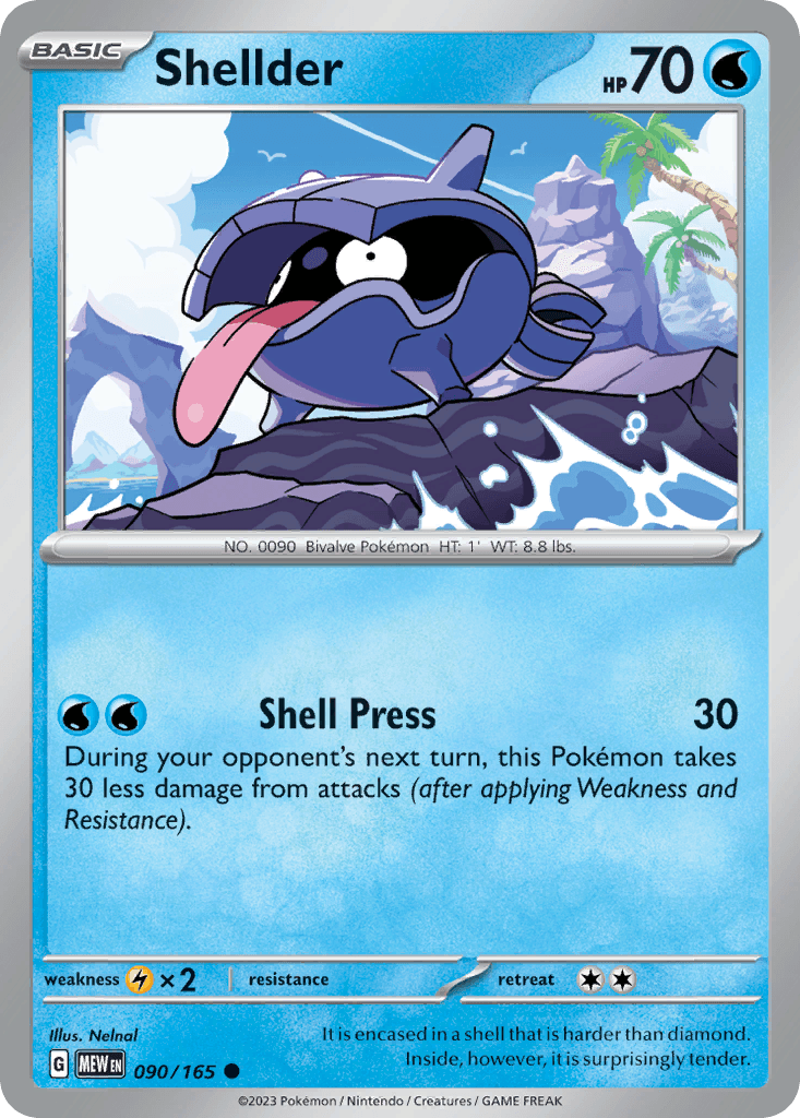 Shellder [Reverse Holo]