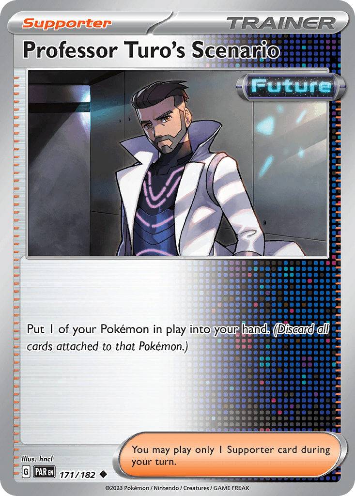 Professor Turo's Scenario [Reverse Holo]