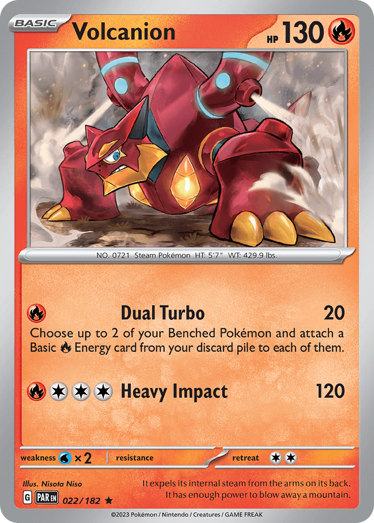Volcanion [Reverse Holo]