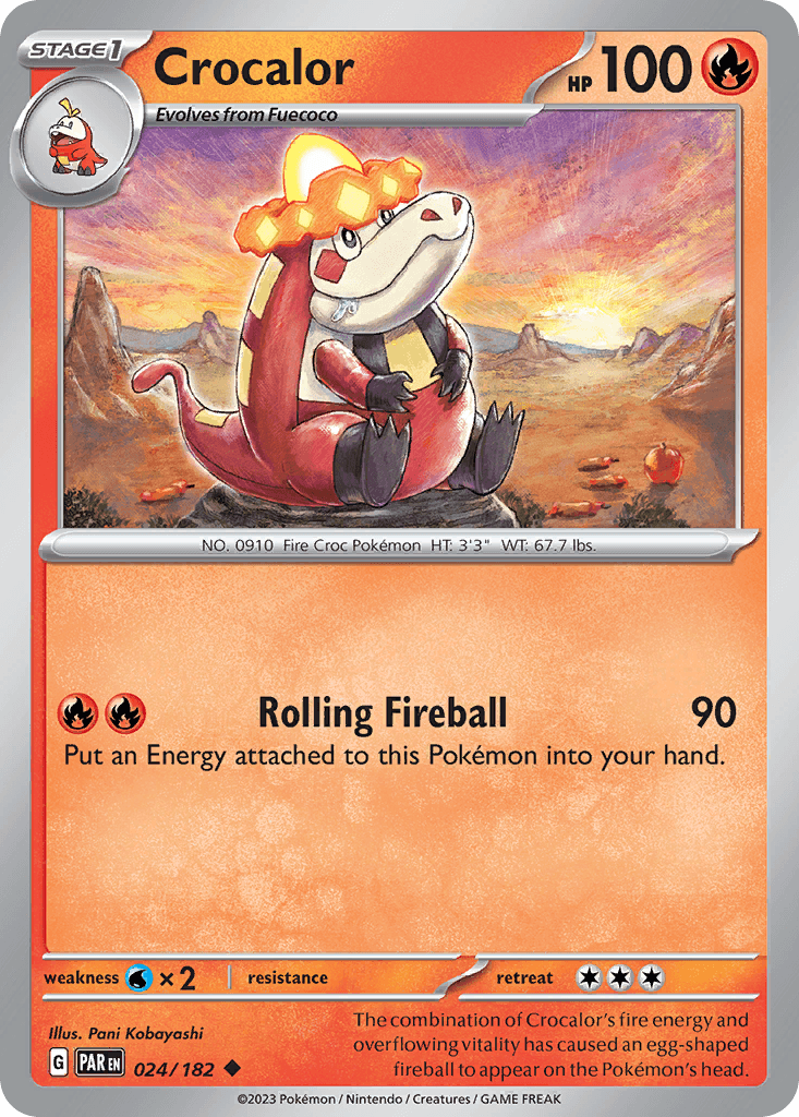 Crocalor [Reverse Holo]