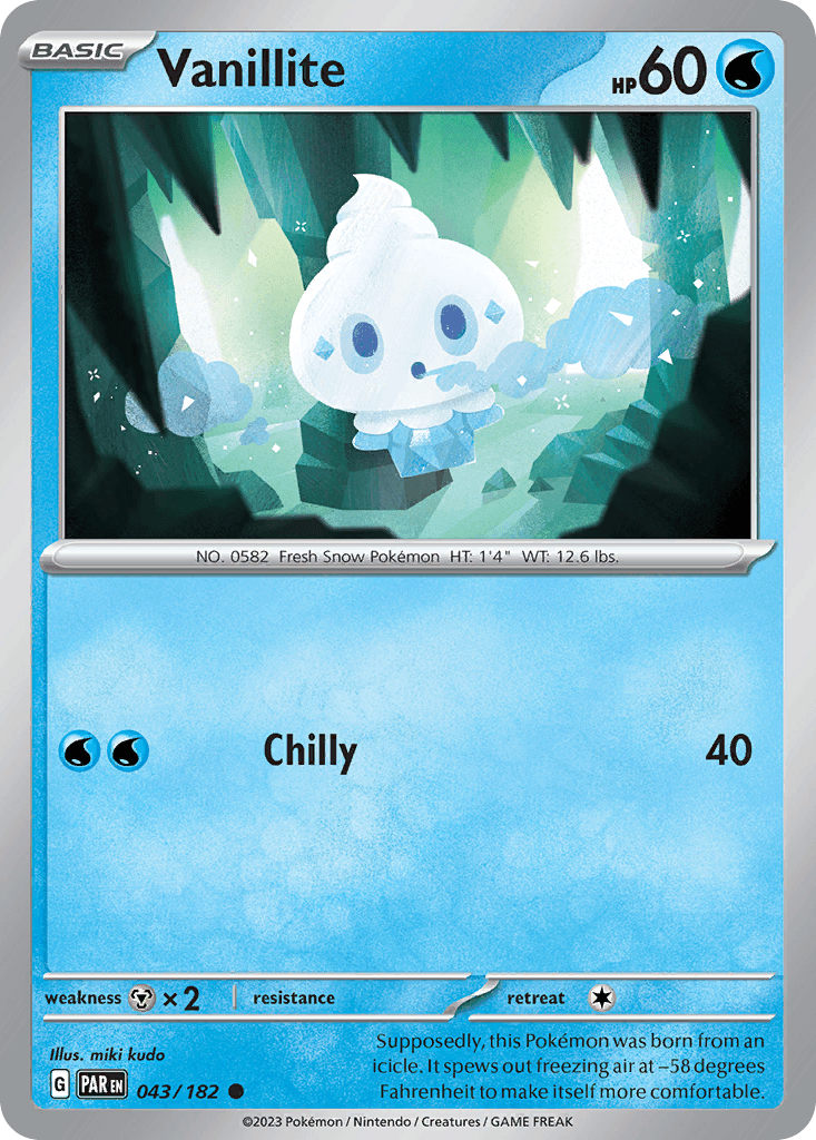 Vanillite [Reverse Holo]