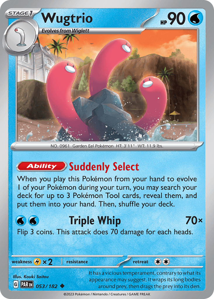 Wugtrio [Reverse Holo]