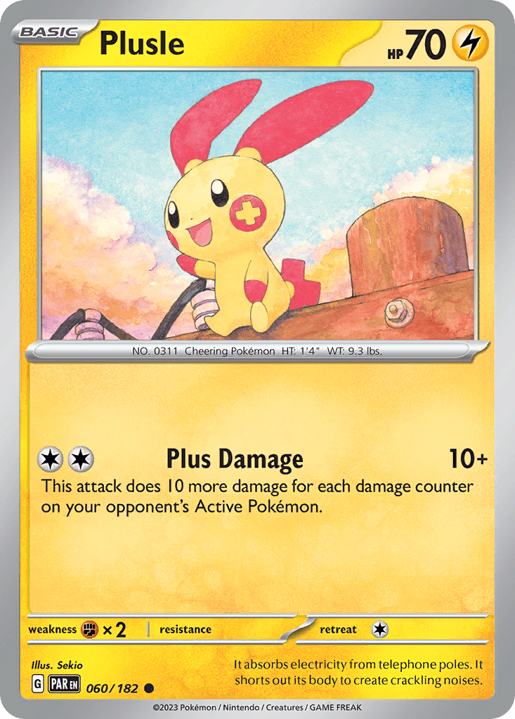 Plusle [Reverse Holo]