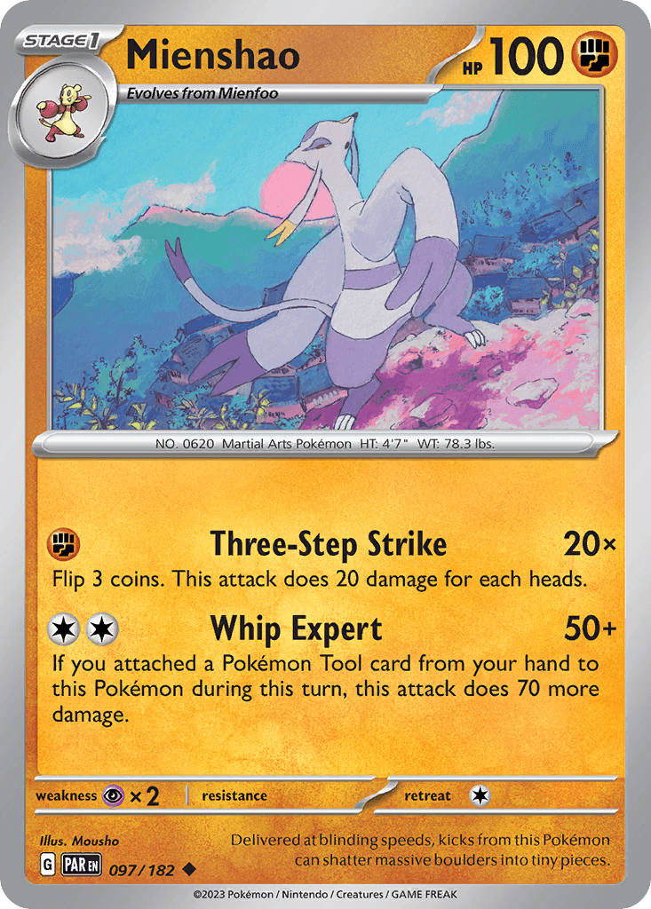 Mienshao [Reverse Holo]