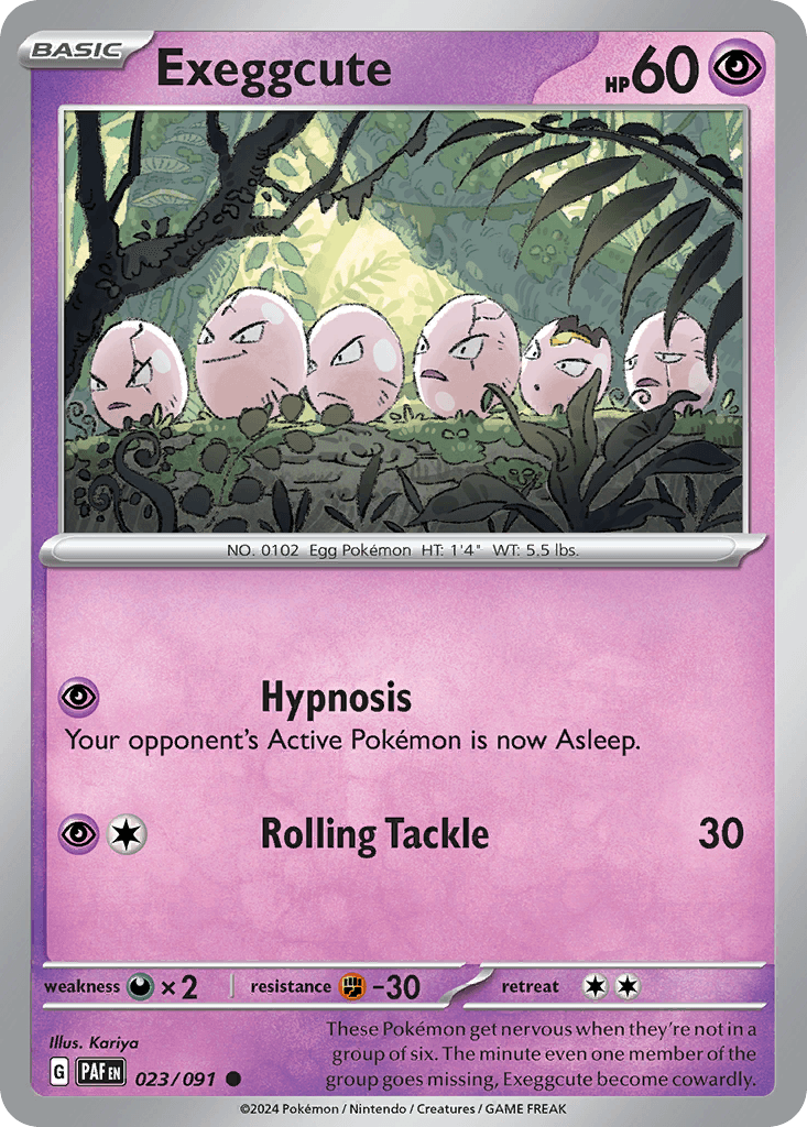 Exeggcute [Reverse Holo]