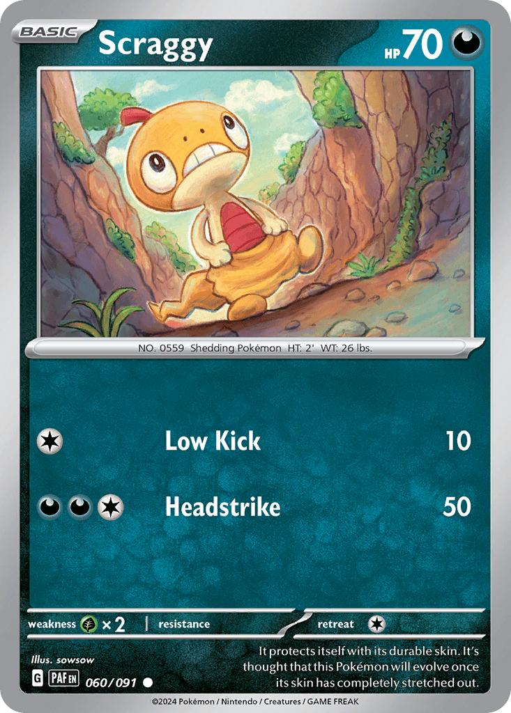 Scraggy [Reverse Holo]