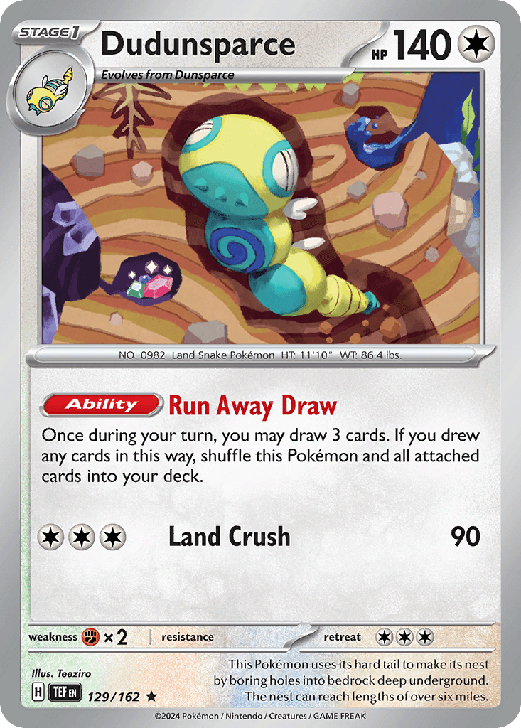 Dudunsparce [Prize Pack]