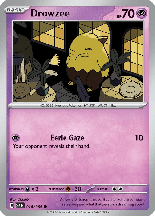 Drowzee [Reverse Holo]