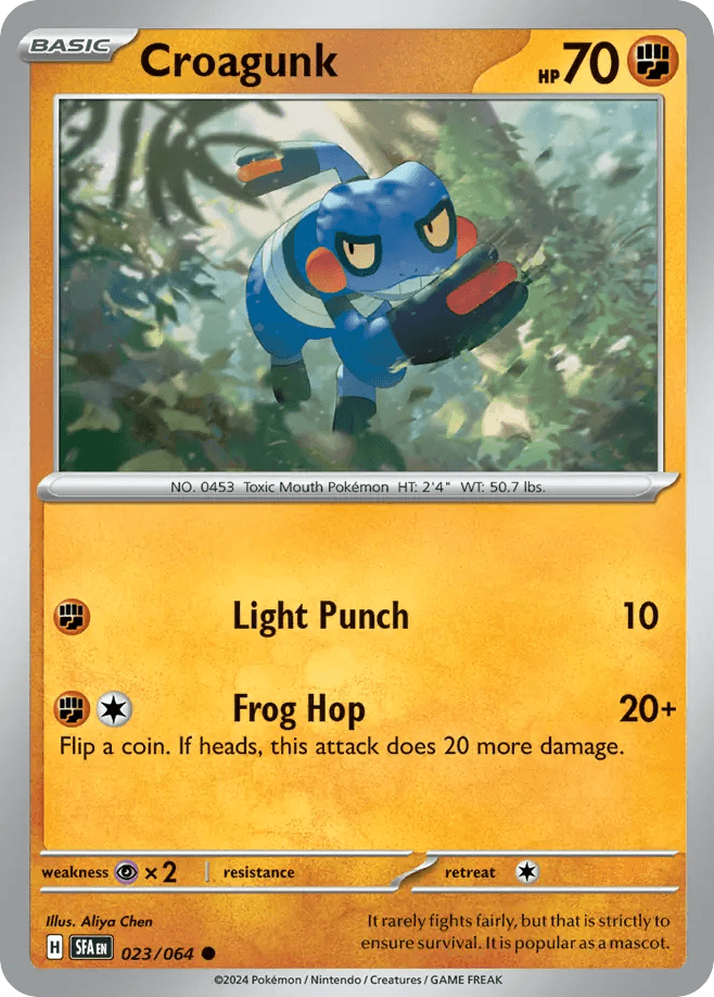 Croagunk [Reverse Holo]