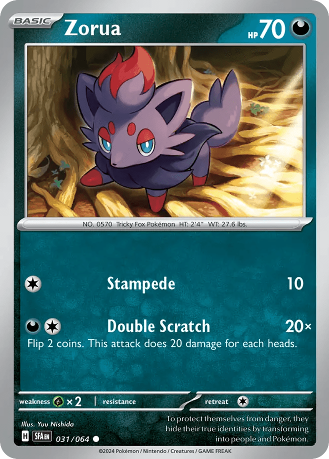 Zorua [Reverse Holo]