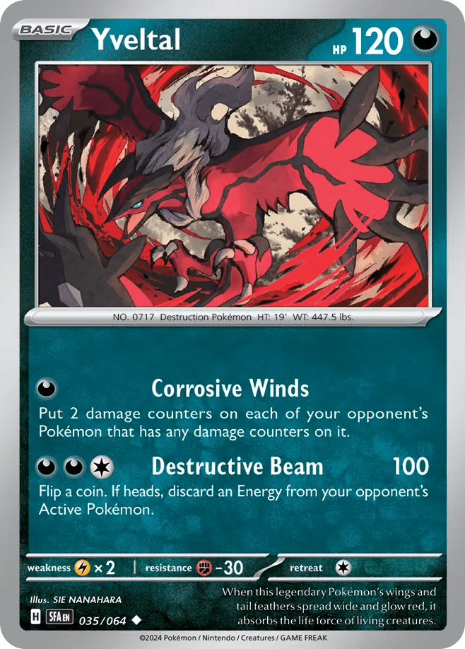 Yveltal [Reverse Holo]