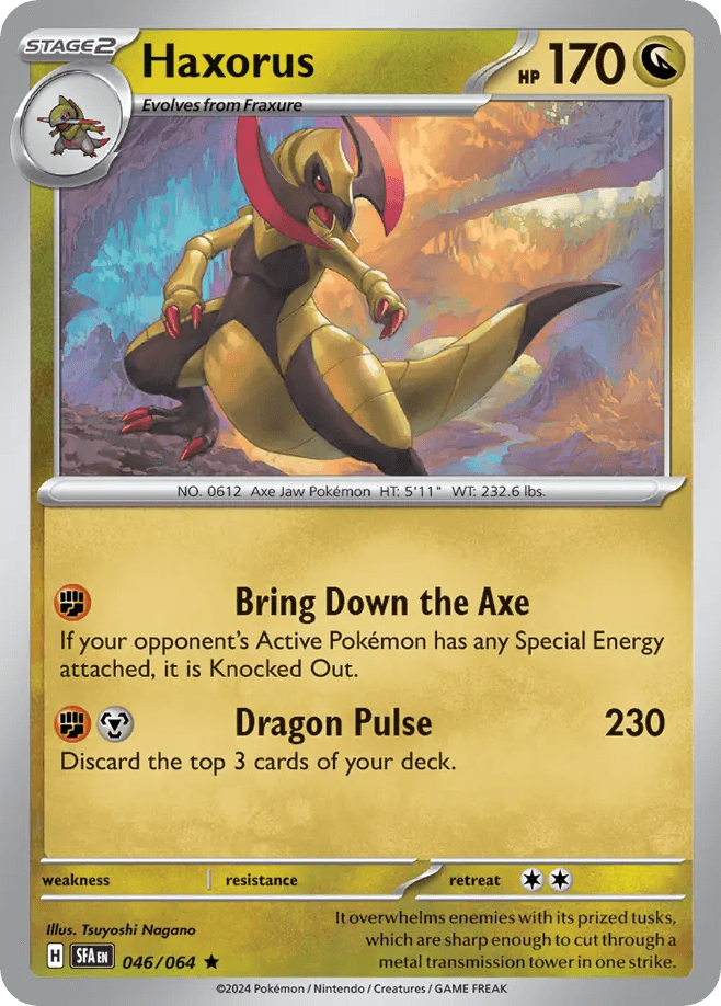 Haxorus [Reverse Holo]