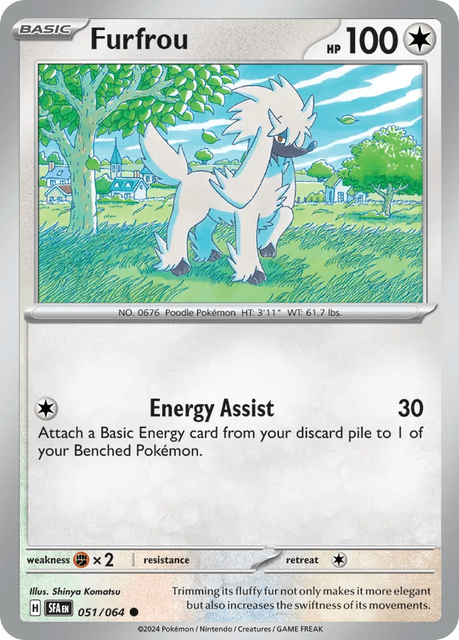 Furfrou [Reverse Holo]